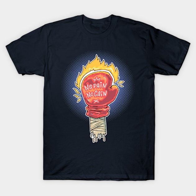 No Pain T-Shirt by Original_Wicked